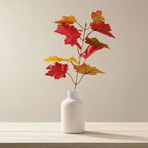 Autumn leaf pick decoration 30 cm