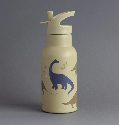 Nehrđajuća boca za piće s motivom dinosaura - 350 ml