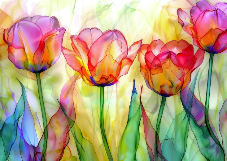 Enjoy puzzle Vrt tulipana 1000 dijelova