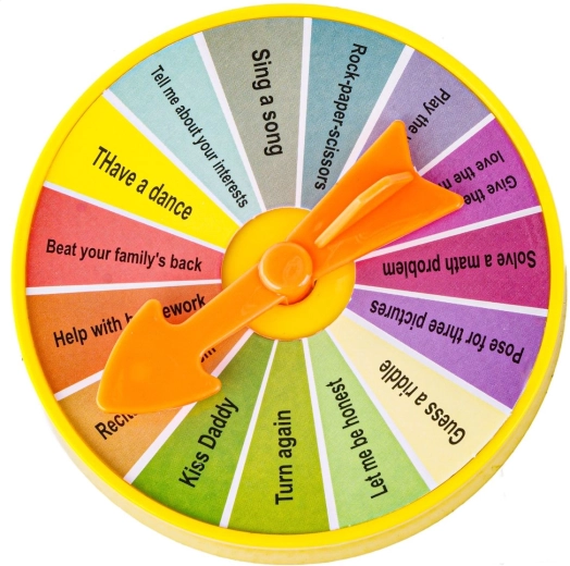Spinning draw wheel for more game variants