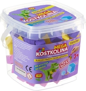 Mega kostkolina ljubičasta s 3 boje u kantici
