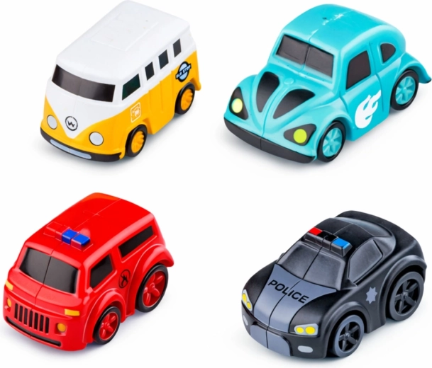 4 autića i helikopter u pakiranju