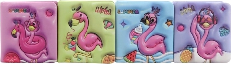 Bilježnica sa smiješnim flamingom