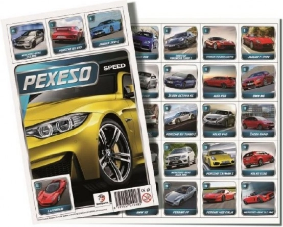 Pexeso brza auta TEDDIES