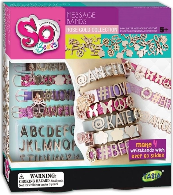 SO BEADS set za izradu nakita – narukvice s porukama