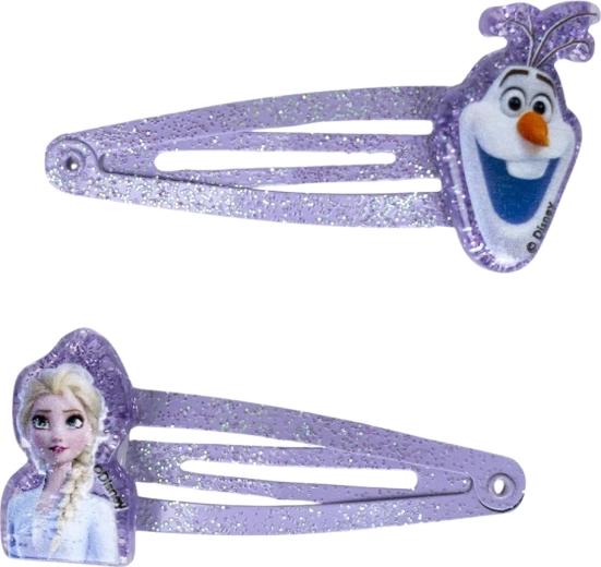Sparkly clips for quick and comfortable fastening
