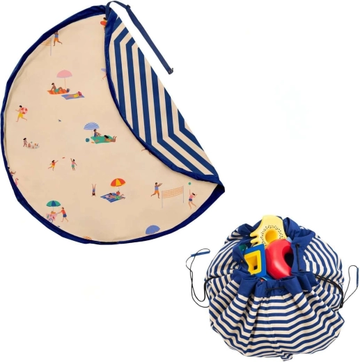 Play&Go Noomad vanjska deka za igru i vreća za igračke beach