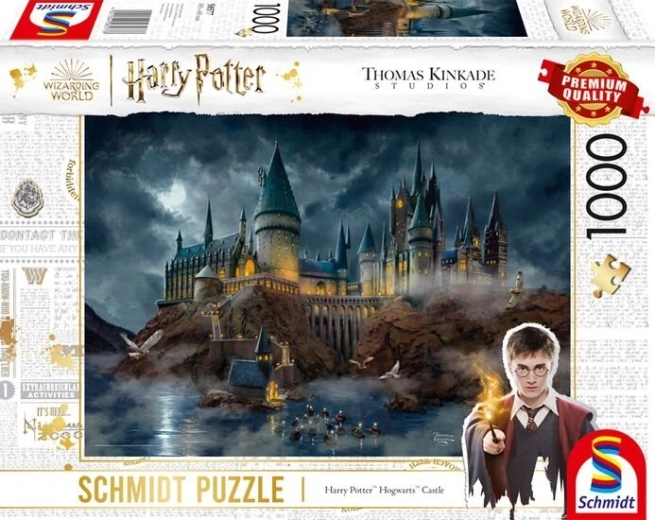 Puzzle Harry Potter Dvorac Hogwarts 1000 dijelova