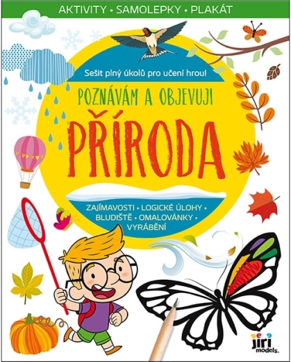 Upoznajem i otkrivam prirodu – aktivna knjiga s naljepnicama i posterom