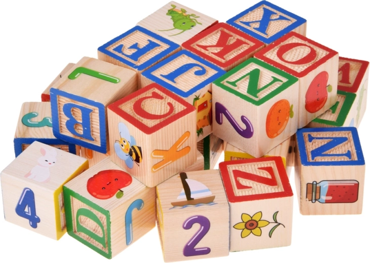 Learning English letters and numbers through play
