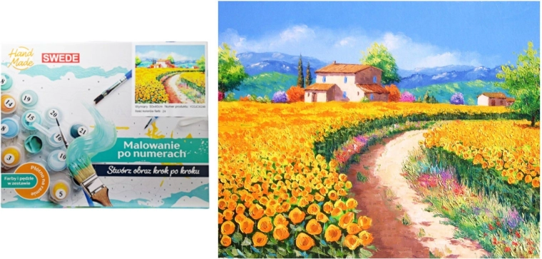 Slikanje prema brojevima – Seoski put