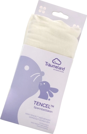 Trä umeland Tencel rastezljiva plahta 40 × 90 cm, boja mente