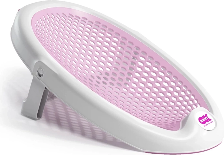 Ok Baby foldable bath lounger Jelly pink 0–8 months - 1 piece