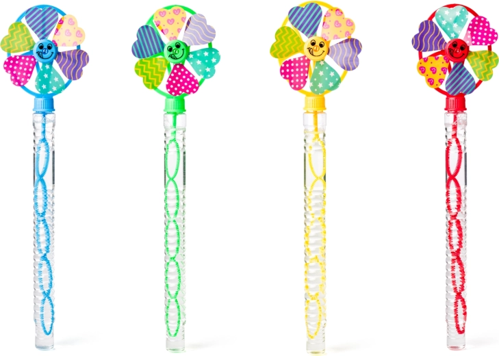 Štapić za mjehuriće s vjetrenjačom WOOBLY BOOBLY