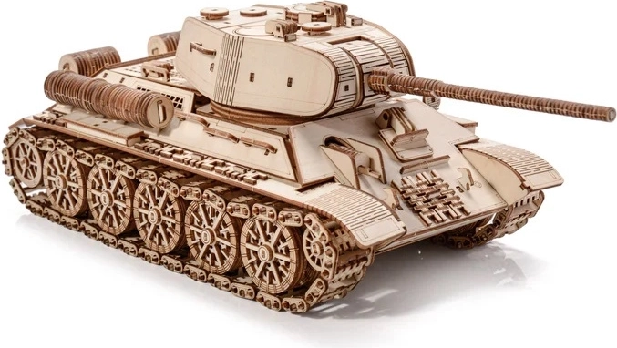 Realističan drveni model tenka T-34-85