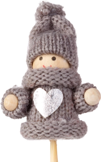 Christmas Scandinavian Gnome on a Stake, 50 cm - 1 piece