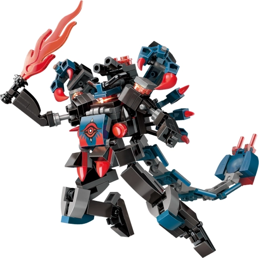 Qman MechaCorps 3101-3 Venom Ninja 2u1