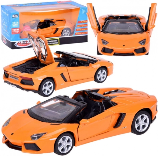 Interaktivni metalni model automobila Lamborghini Aventador Roadster