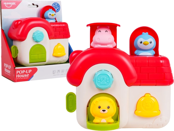 Multifunctional House with Pop-Up Animals