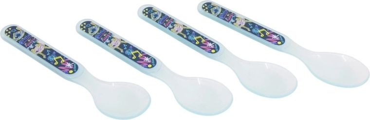 Stor set of children's spoons Stitch (4 pcs)