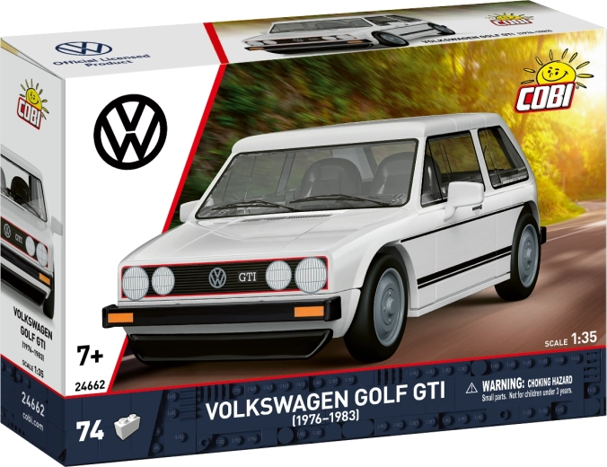 Cobi Volkswagen Golf GTI 1976–1983 građevni set 1:35 (74 dijela)