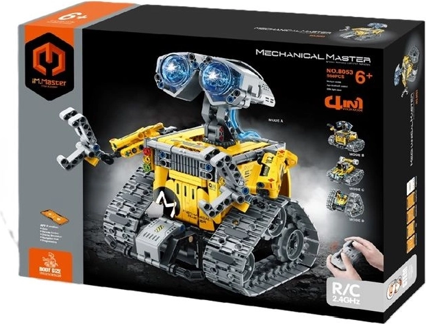 iM.Master Mechanical Master 4v1 daljinski upravljani robot na gusjenicama žuti 560 dijelova - 1 kom