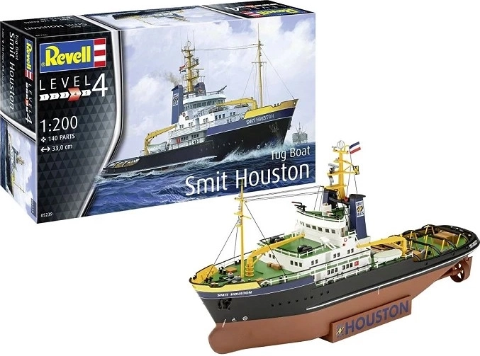 Plastic model ship Smit Houston 1:200