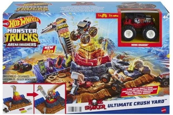 Hot Wheels Monster Trucks arena - Bone Shaker finale HNB96 TV