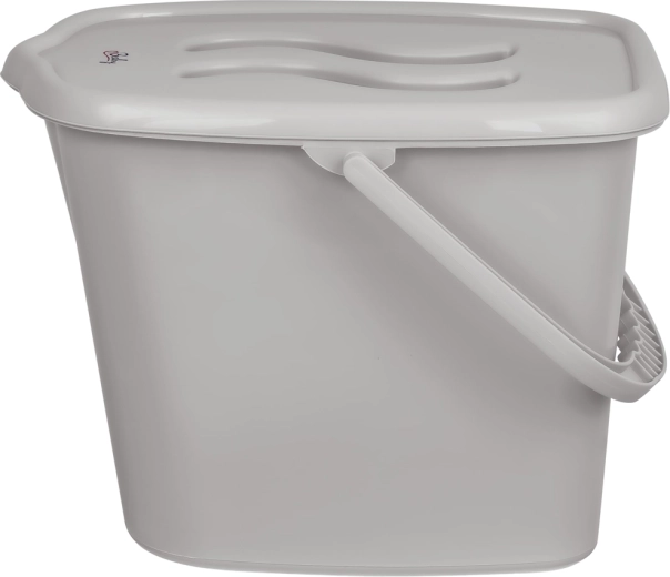 Maltex koš za pelene Classic sivi