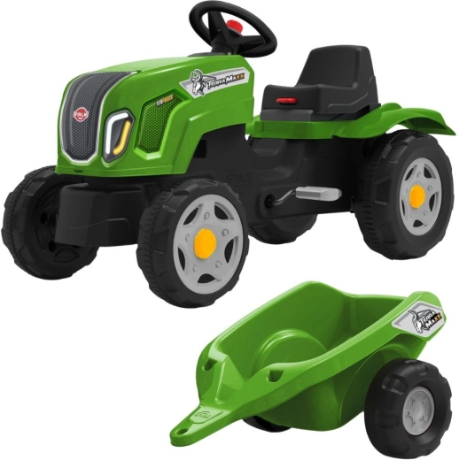 Guralni traktor CLAAS Terra Maxx s prikolicom i otvarajućom haubom (2–6 godina)