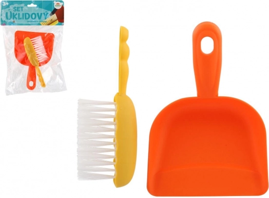 Dječji set za čišćenje – plastična metlica i lopatica