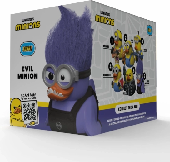 TUBBZ kolekcionarska patkica Minions purple - 1 komad