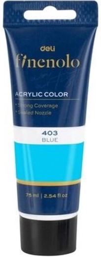 Akrilna boja svijetloplava 75 ml