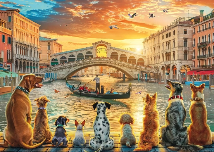 Puzzle Na molu 1000 dijelova SCHMIDT