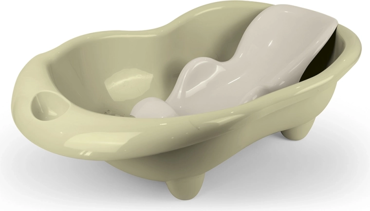 Dječja kadica s ležaljkom Hippo, svijetlozelena