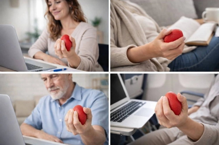 Pomagalo za rehabilitaciju i opuštanje napetosti tijekom dana
