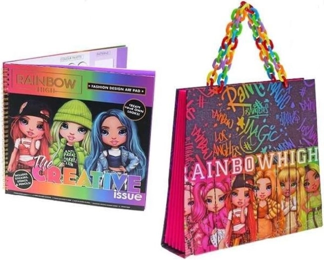 Rainbow High kreativni modni set za dizajniranje majica