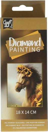 Dijamantno slikanje Konj 14x18 cm