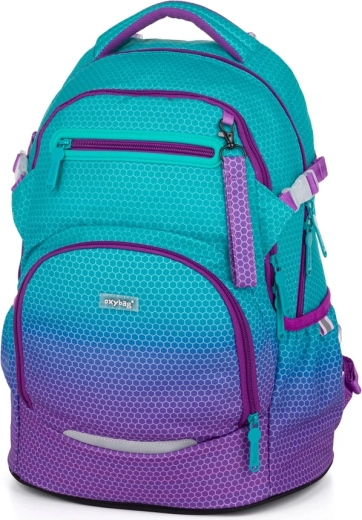 Školska torba Oxy Ombre Blue Pink