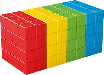 Geomag Magicube Full Color – magnetska konstrukcijska igra 128 kockica
