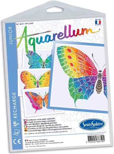 Sentosphere watercolor picture set Junior Butterflies