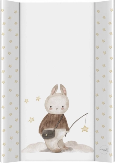 Ceba Baby podloga za previjanje za dječji krevetić s čvrstom pločom Basic Dreamer 50 × 70 cm