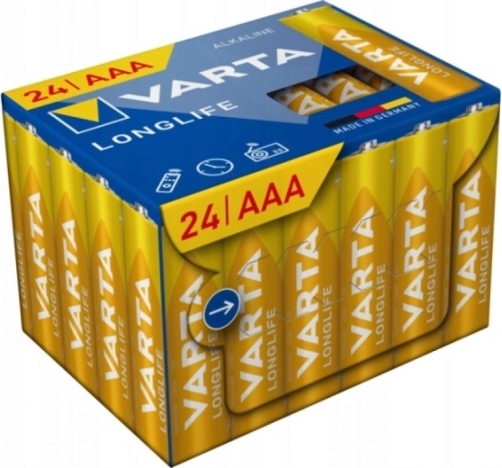Varta Longlife Power alkalne baterije AAA 24 kom