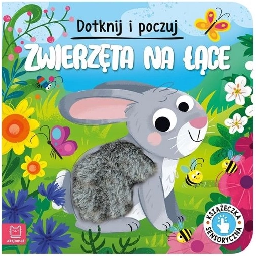 Dotakni i upoznaj životinjice na livadi – senzorna knjiga za najmlađe