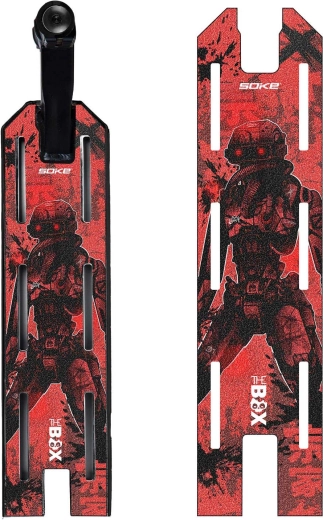 Soke griptape za freestyle romobil red cyber 52 × 13 cm
