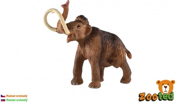Plastična figurica vunastog mamuta 14 cm