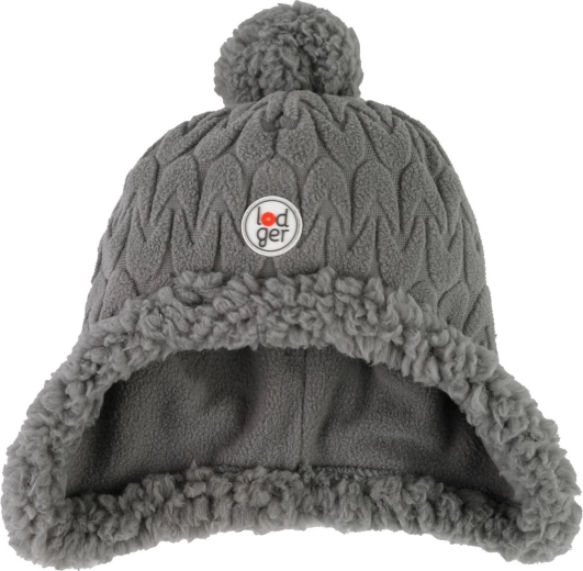 Lodger fleece winter hat Hatter Empire fleece sharkskin 0–3 months - 1 piece