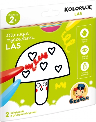 Duge bojanke Bojam – šuma