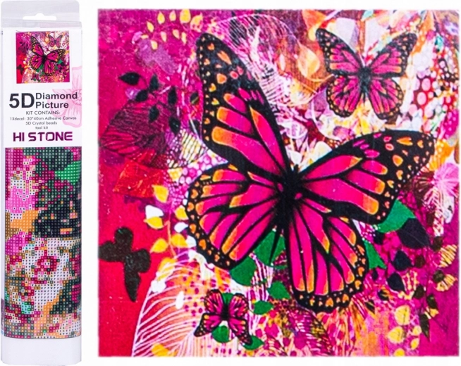 Dijamantno slikanje Lepršanje krila 30 × 40 cm