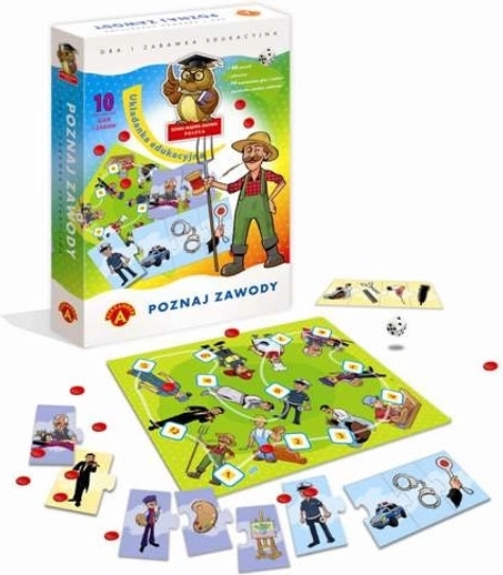 Explore Professions – Educational Puzzle for Preschoolers